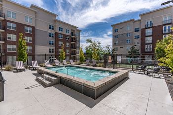 Side pool view